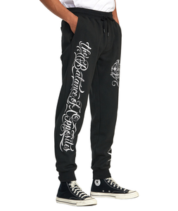 Jogger para Hombre RVCA MISTER CARTOON PANT BLK