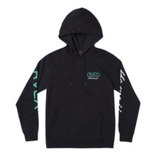 Cargar imagen en el visor de la galería, Polera para Hombre RVCA SIN ZIP MAHI FLEECE M OTLR BLK
