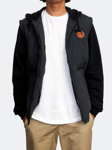 Polera para Hombre RVCA CON ZIP GRANT PUFFER BLK