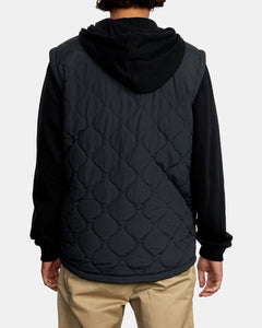 Polera para Hombre RVCA CON ZIP GRANT PUFFER BLK