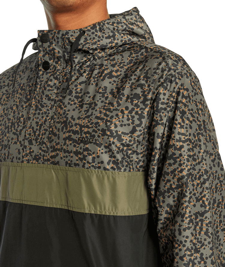 Casaca para Hombre RVCA JACKET MEYER  PACKABLE ANORAK  JACKET OLV