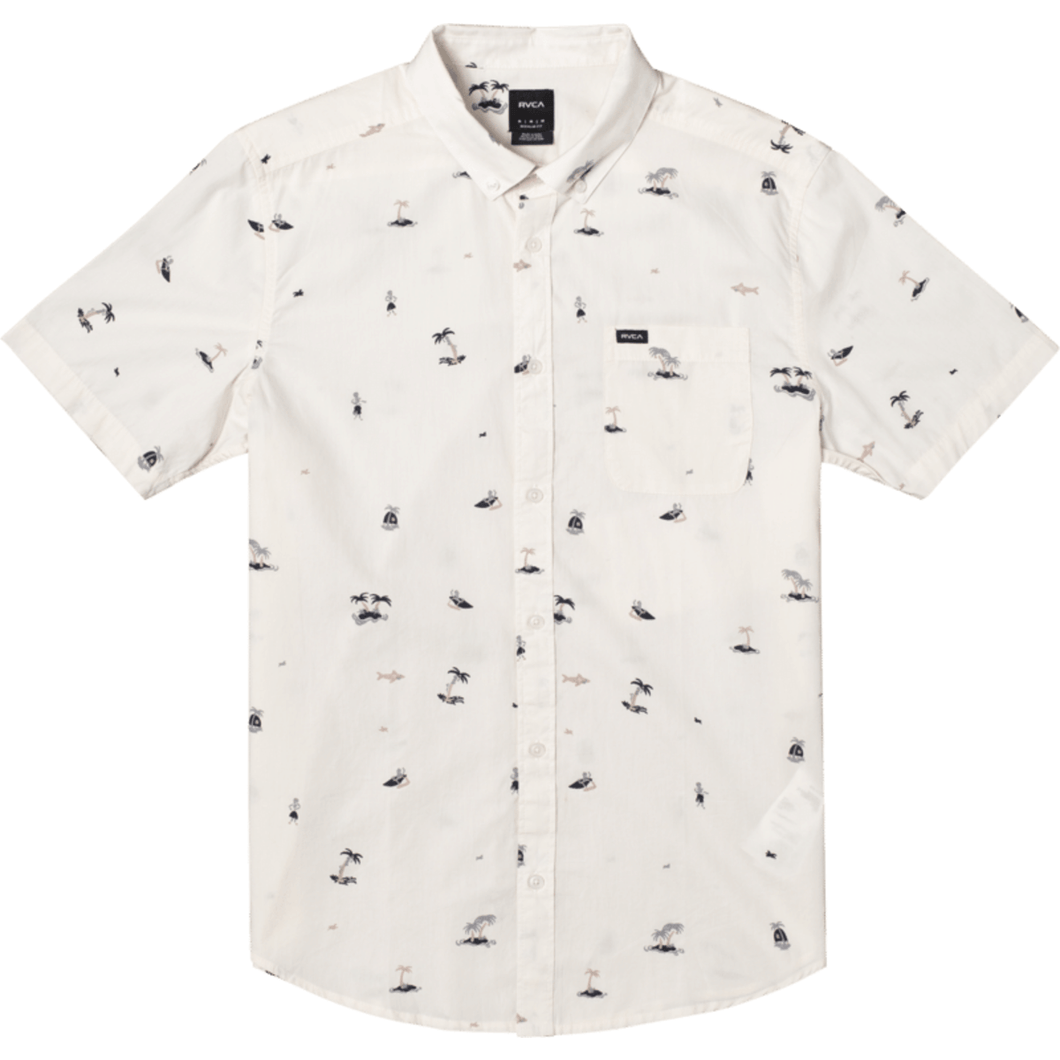 Camisa para Hombre RVCA SHIRT SS TROPICALIA SS NAT