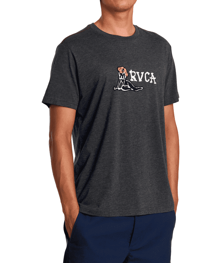 Polo para Hombre RVCA CLASSIC OBLOW SNAKE BLK