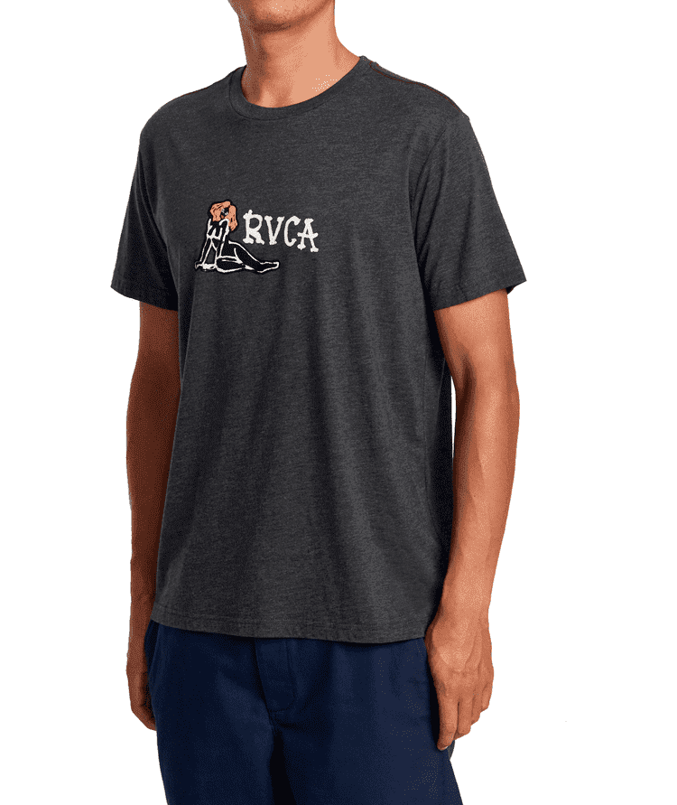 Polo para Hombre RVCA CLASSIC OBLOW SNAKE BLK
