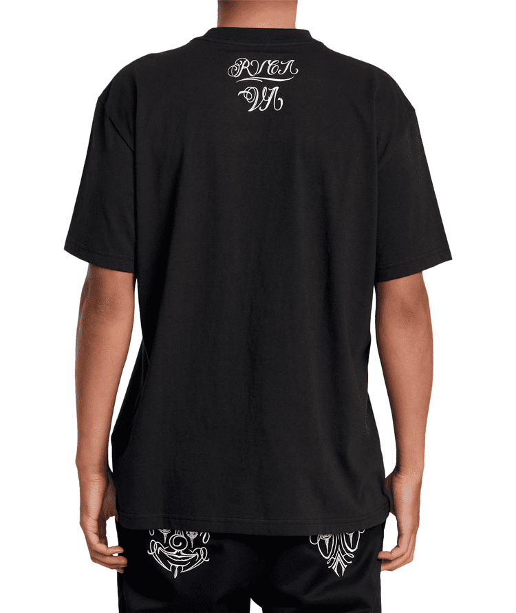 Polo para Hombre RVCA CLASSIC MC CLOWN BLK