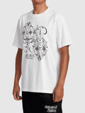 Polo para Hombre RVCA CLASSIC MC CLOWN WHT