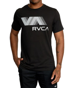 Polo para Hombre RVCA CLASSIC BLUR SS BLK