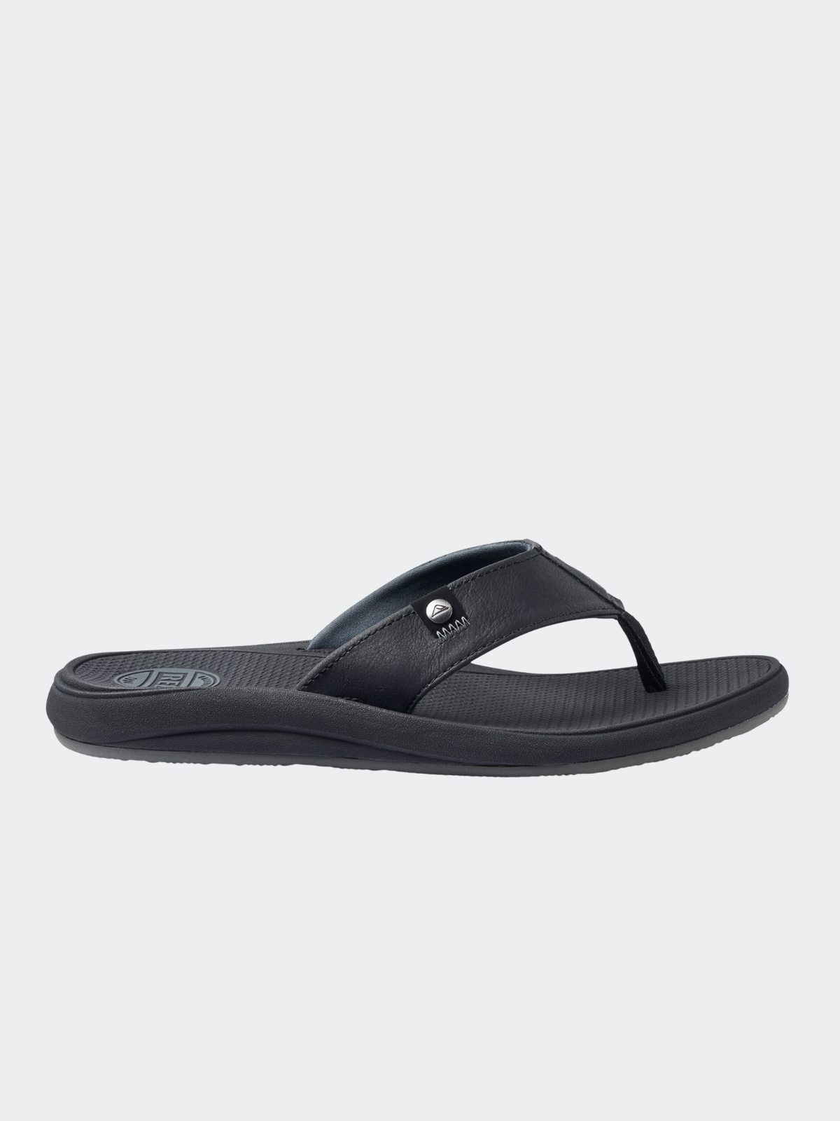 Sandalias REEF Phantom Nias negras, vista lateral