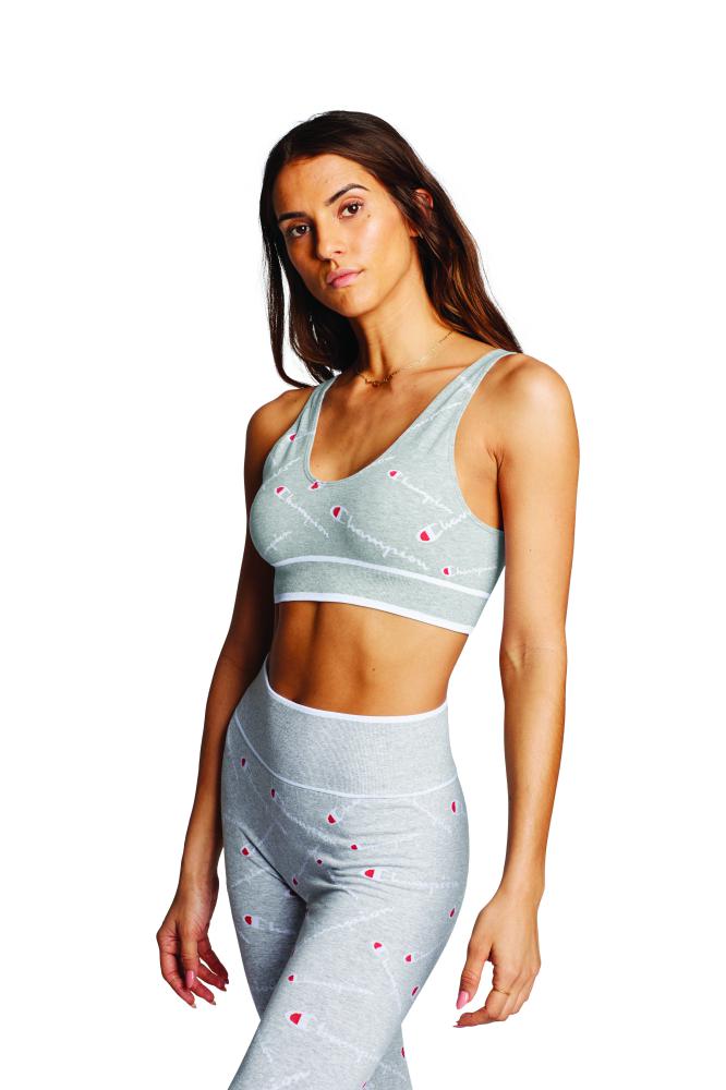 Sport Bra para Mujer CHAMPION BL685P SWEATSHIRT BRALETTE - PRINT +C8