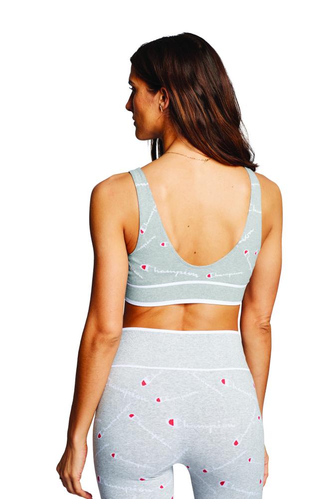 Sport Bra para Mujer CHAMPION BL685P SWEATSHIRT BRALETTE - PRINT +C8