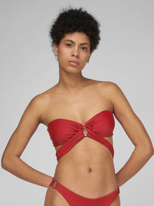 Ropa de Baño para Mujer DVK LOVE ISLAND TOP RED