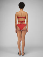 Cargar imagen en el visor de la galería, Ropa de Baño para Mujer DVK LOVE ISLAND TOP RED
