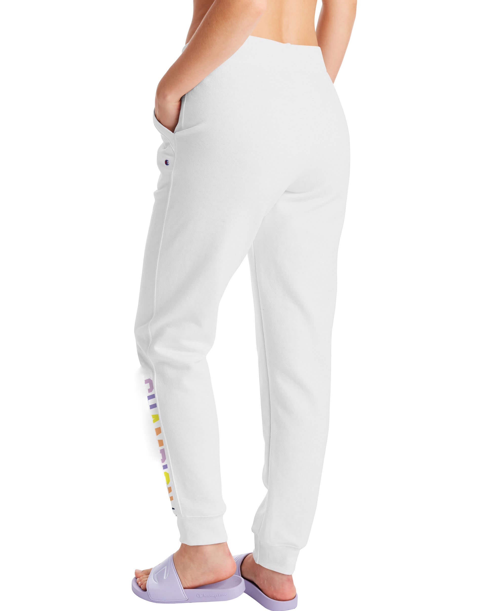 Jogger para Mujer CHAMPION C-GF937Y08100 POWERBLEND JOGGER - POP COLOR LOGO 045