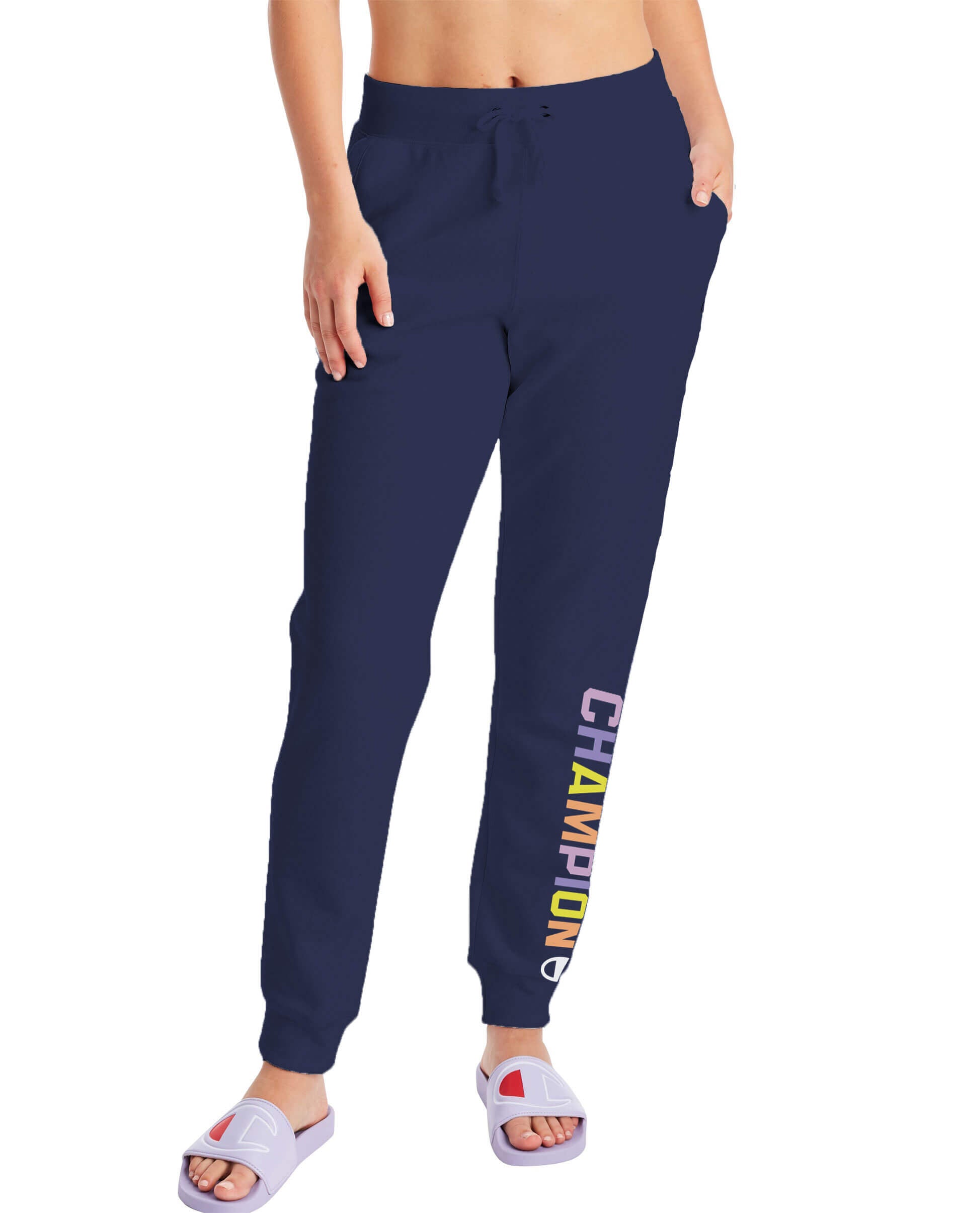 Jogger para Mujer CHAMPION C-GF937Y08100 POWERBLEND JOGGER - POP COLOR LOGO Z0Q