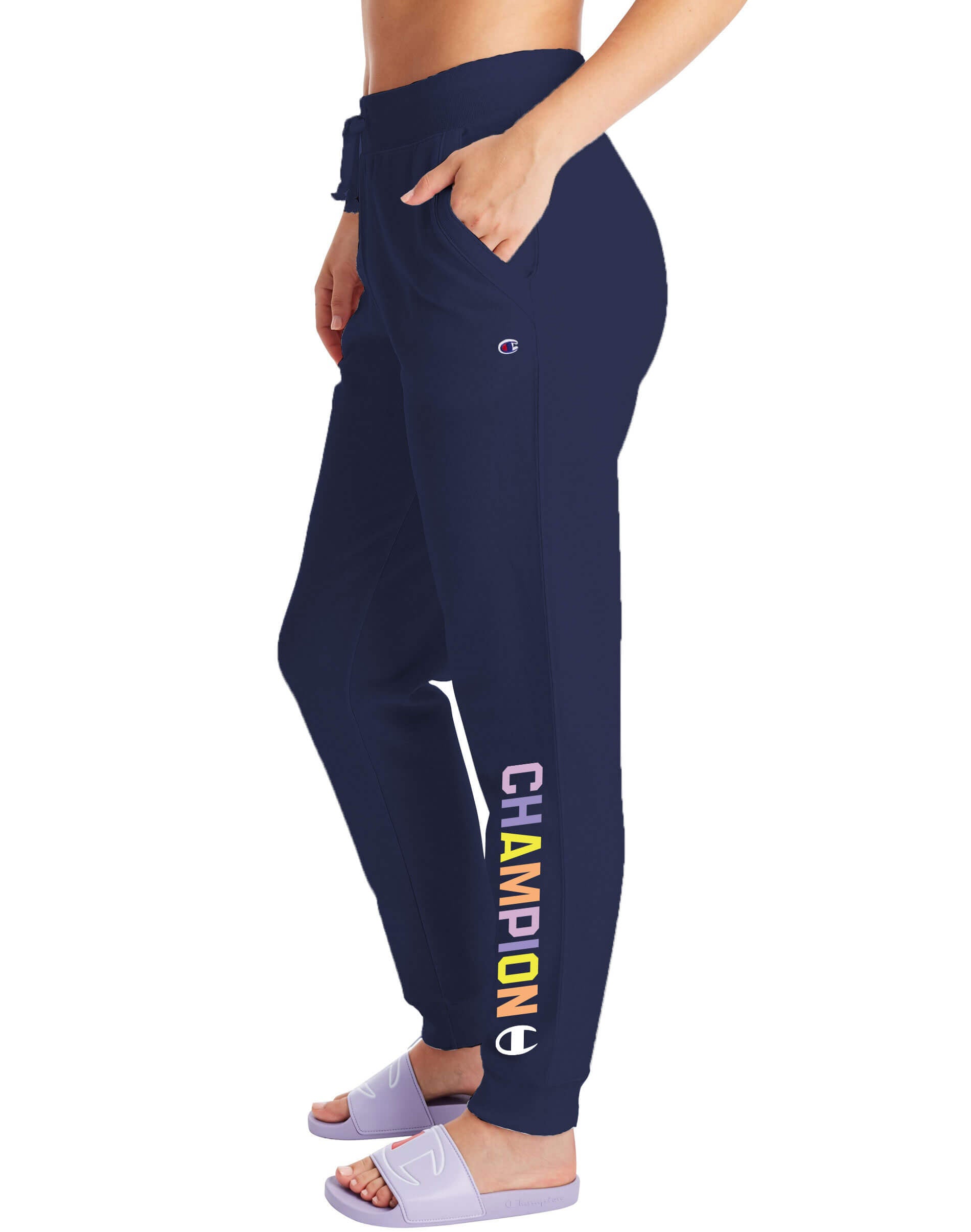 Jogger para Mujer CHAMPION C-GF937Y08100 POWERBLEND JOGGER - POP COLOR LOGO Z0Q