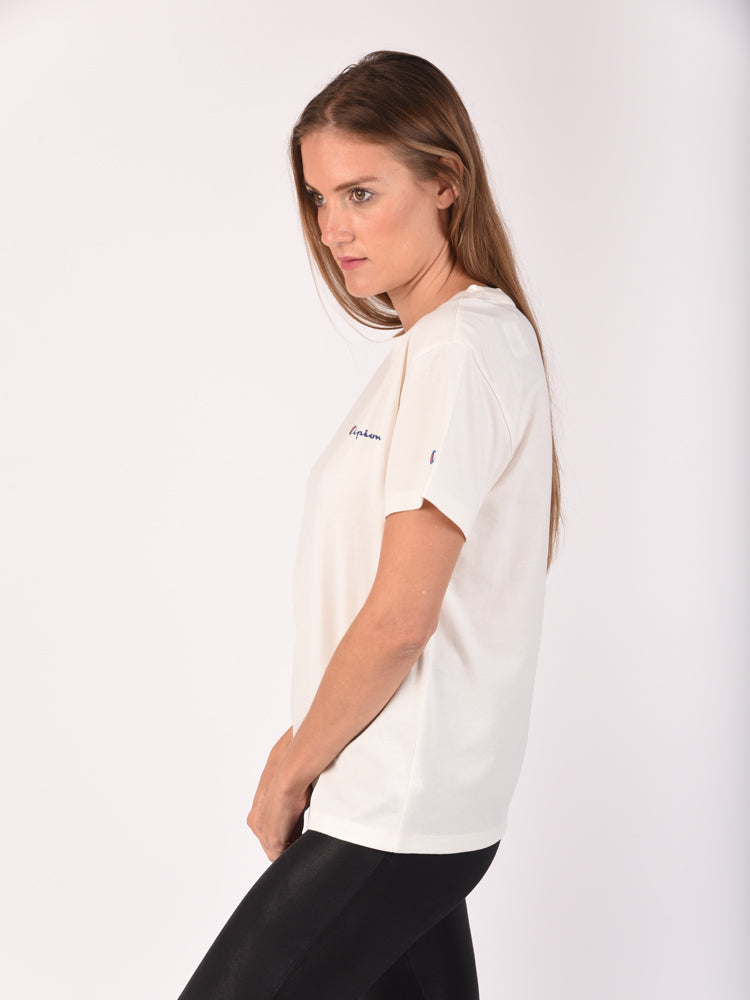 Polo para Mujer CHAMPION C-GT18HY08160 CLASSIC TEE - SCRIPT LOGO 045