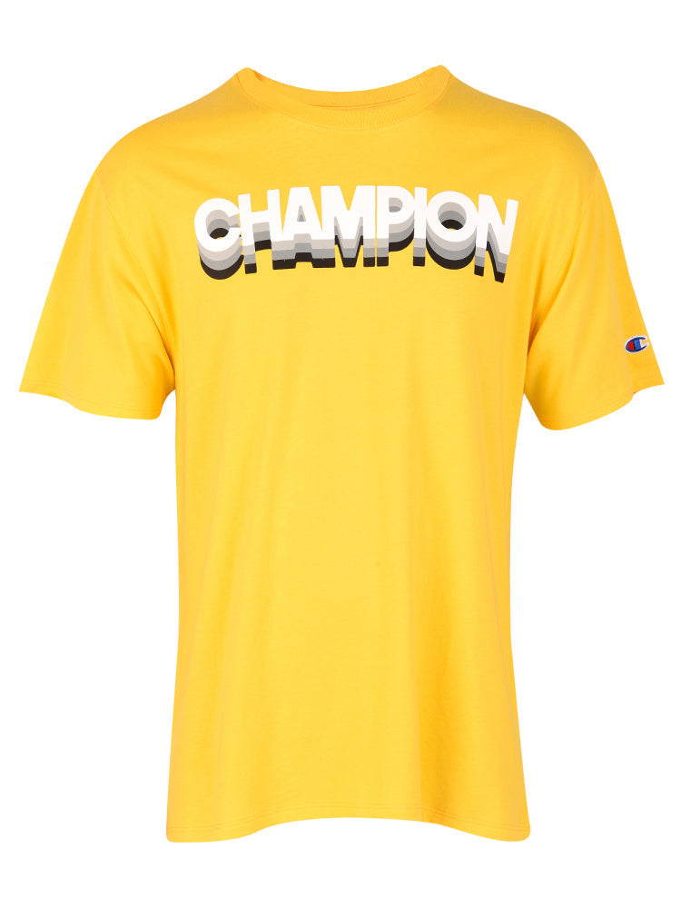 Polo para Hombre CHAMPION C-GT23H551777 Exclusive Jersey Tee, Gradient Logo MLV