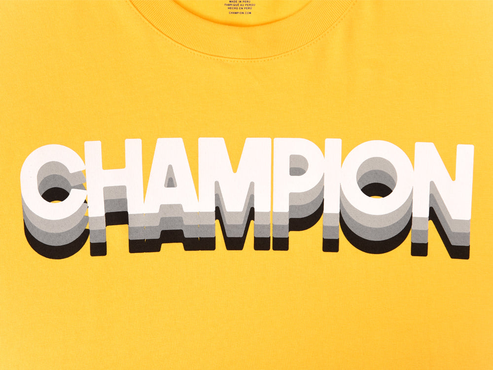 Polo para Hombre CHAMPION C-GT23H551777 Exclusive Jersey Tee, Gradient Logo MLV