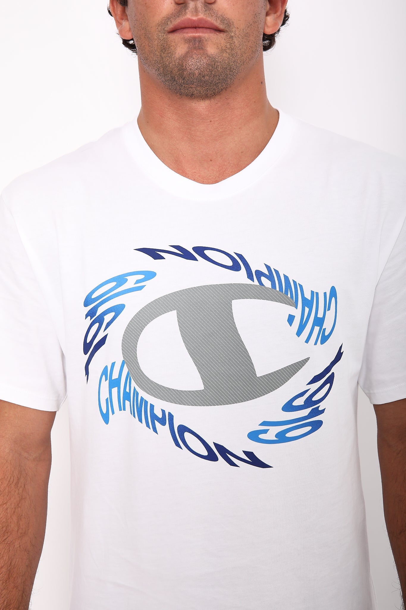 Polo para Hombre CHAMPION C-GT23H586D2A CLASSIC JERSEY GRAPHIC TEE 045