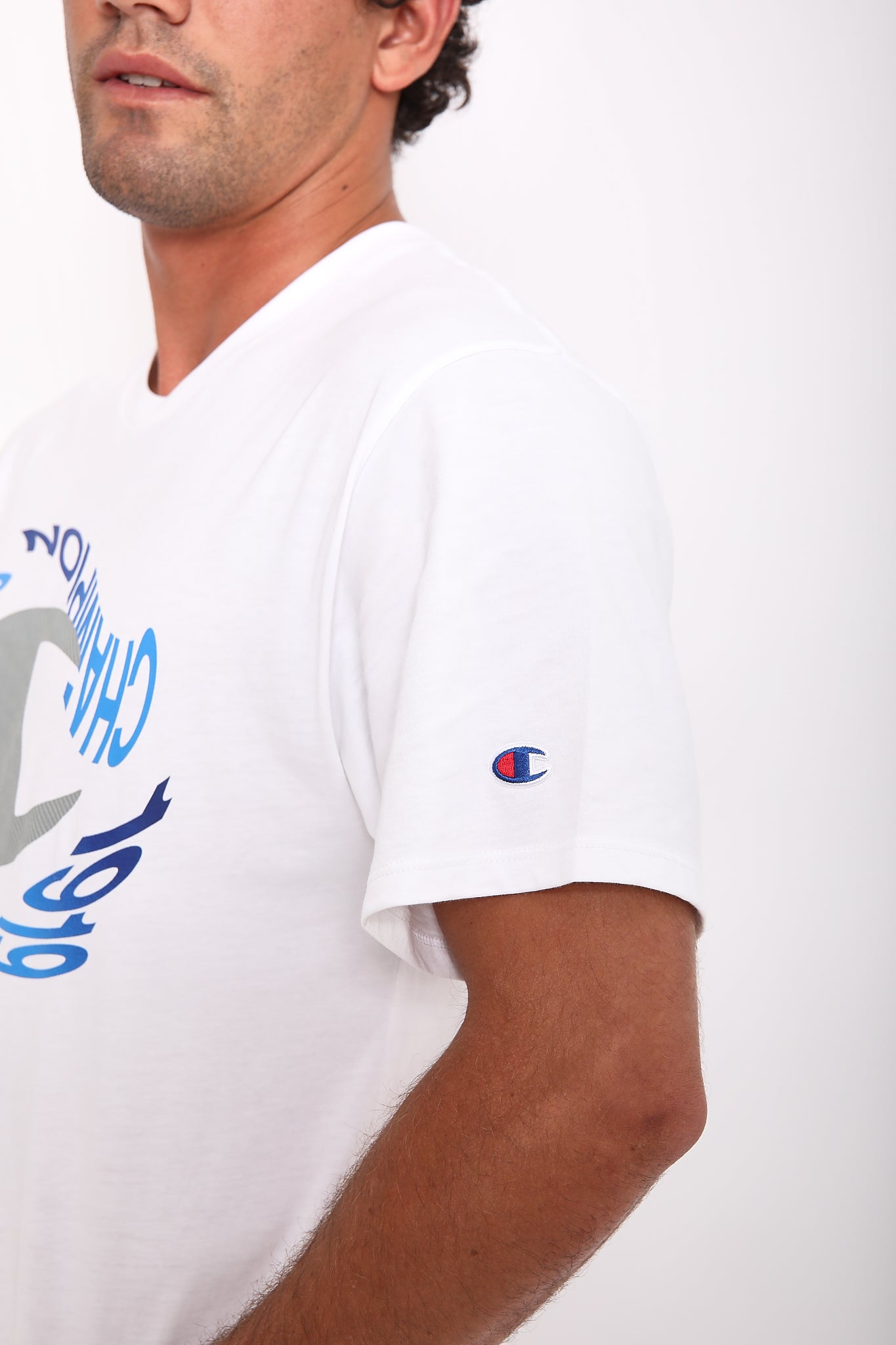 Polo para Hombre CHAMPION C-GT23H586D2A CLASSIC JERSEY GRAPHIC TEE 045