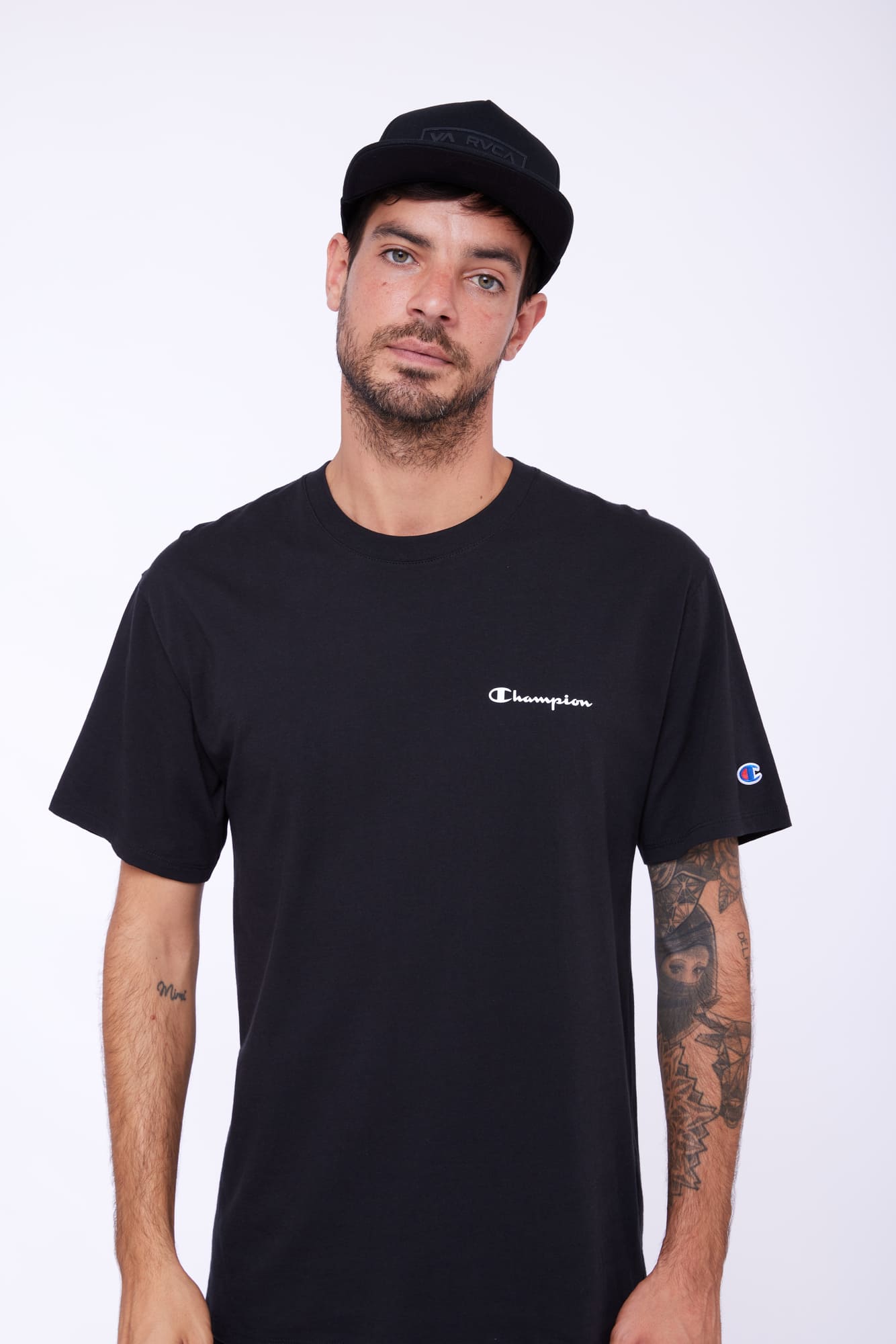 Polo para Hombre CHAMPION C-GT23H586D6A CLASSIC JERSEY GRAPHIC TEE 003