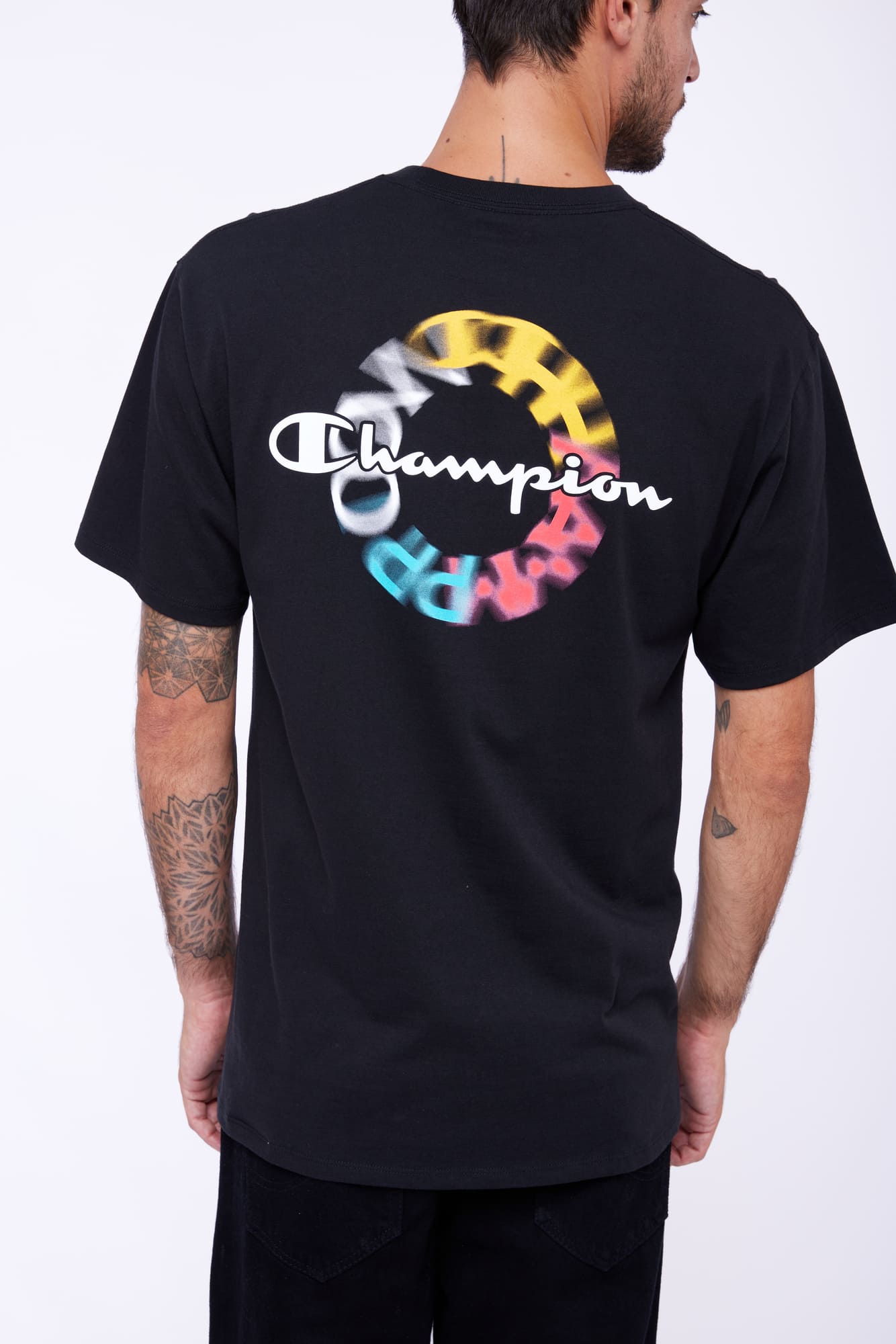 Polo para Hombre CHAMPION C-GT23H586D6A CLASSIC JERSEY GRAPHIC TEE 003