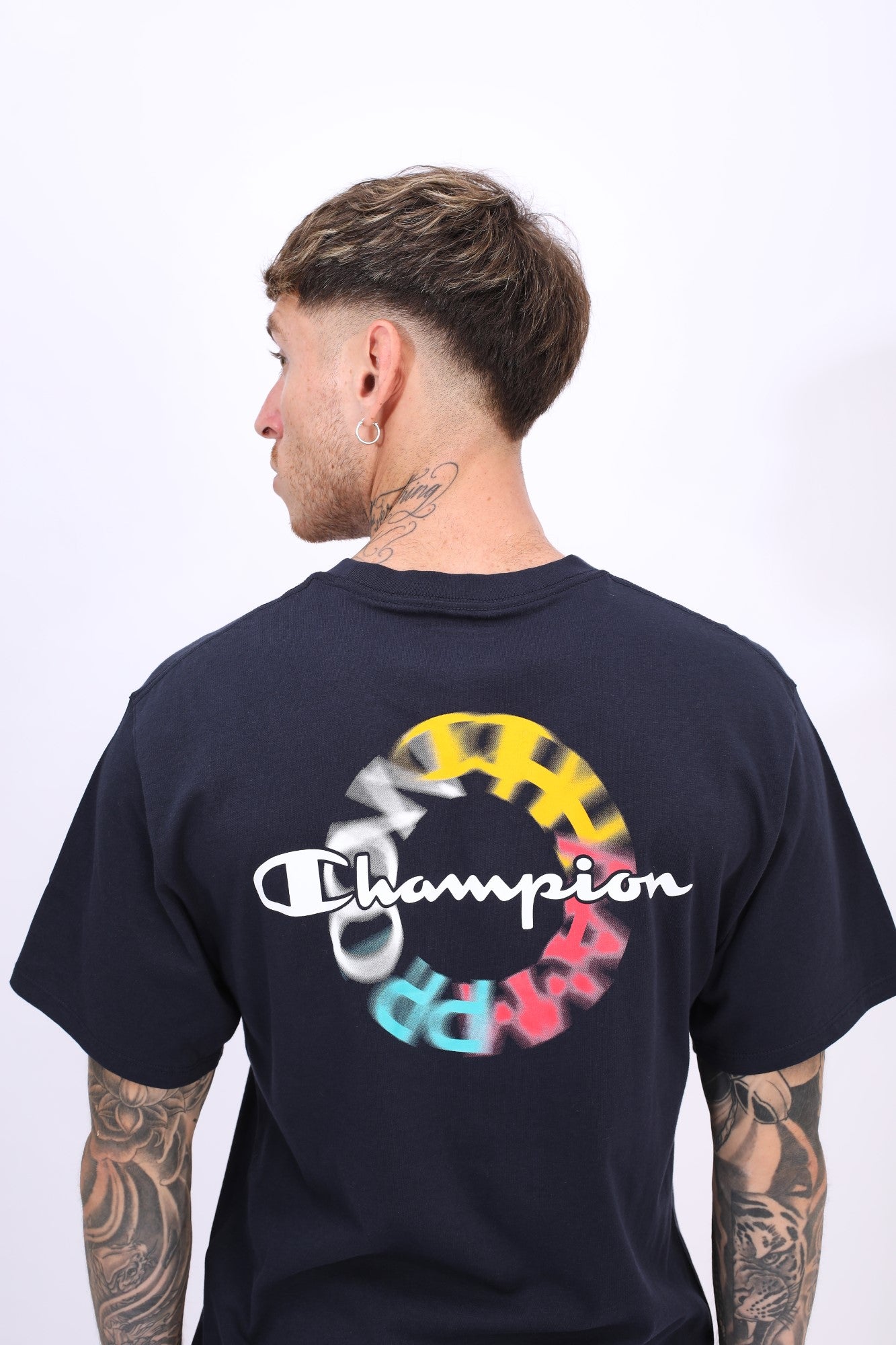 Polo para Hombre CHAMPION C-GT23H586D6A CLASSIC JERSEY GRAPHIC TEE 031