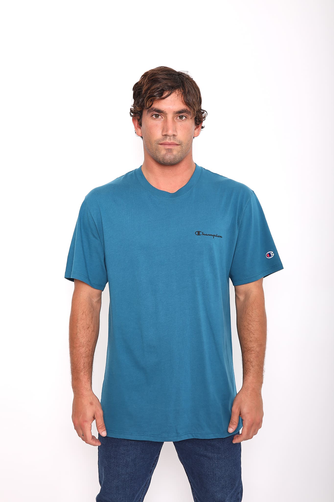 Polo para Hombre CHAMPION C-GT23H586DAA CLASSIC JERSEY GRAPHIC TEE M+S