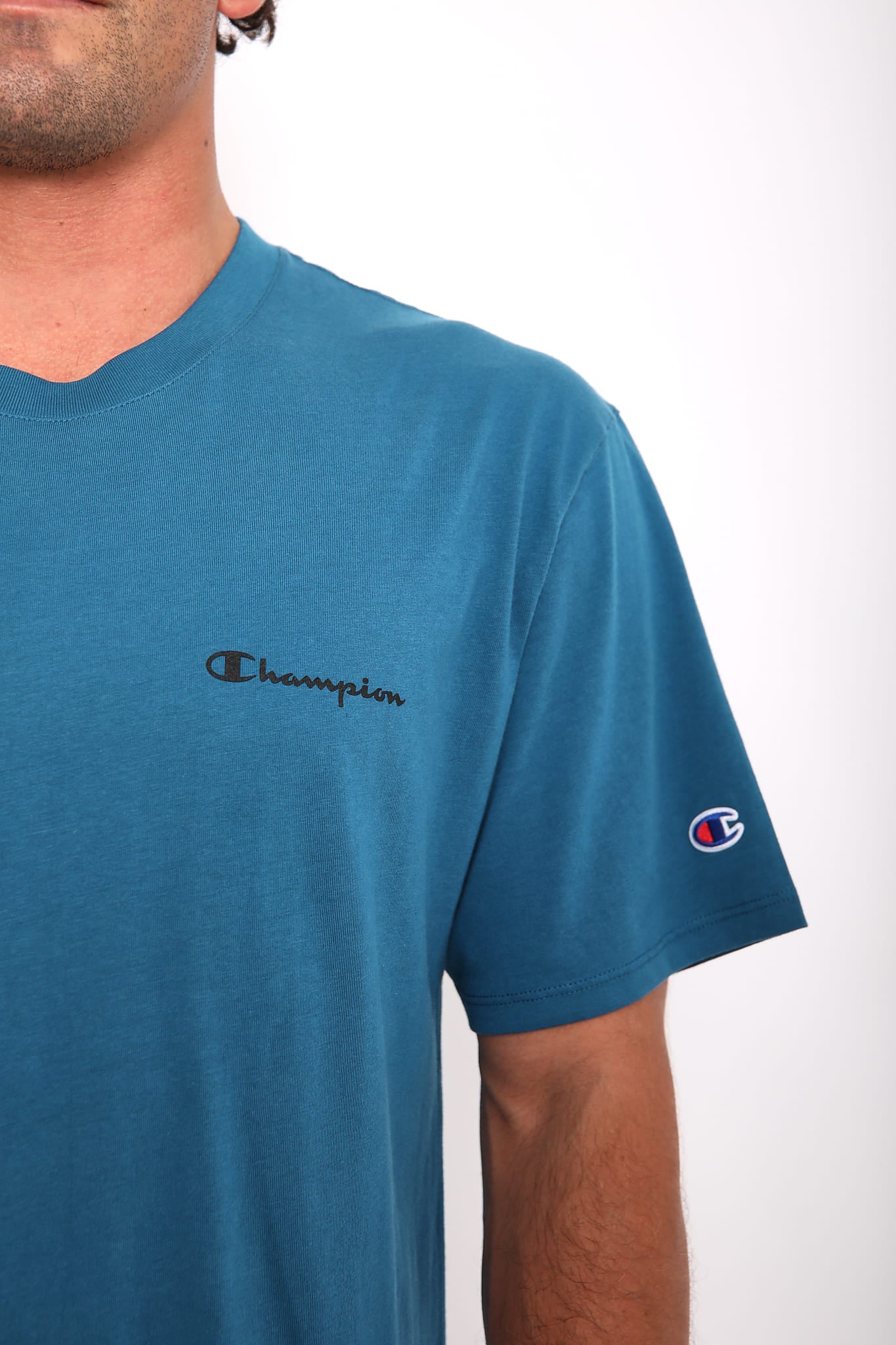 Polo para Hombre CHAMPION C-GT23H586DAA CLASSIC JERSEY GRAPHIC TEE M+S