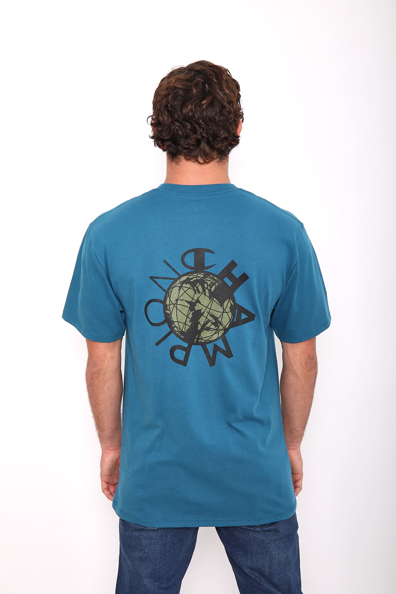 Polo para Hombre CHAMPION C-GT23H586DAA CLASSIC JERSEY GRAPHIC TEE M+S