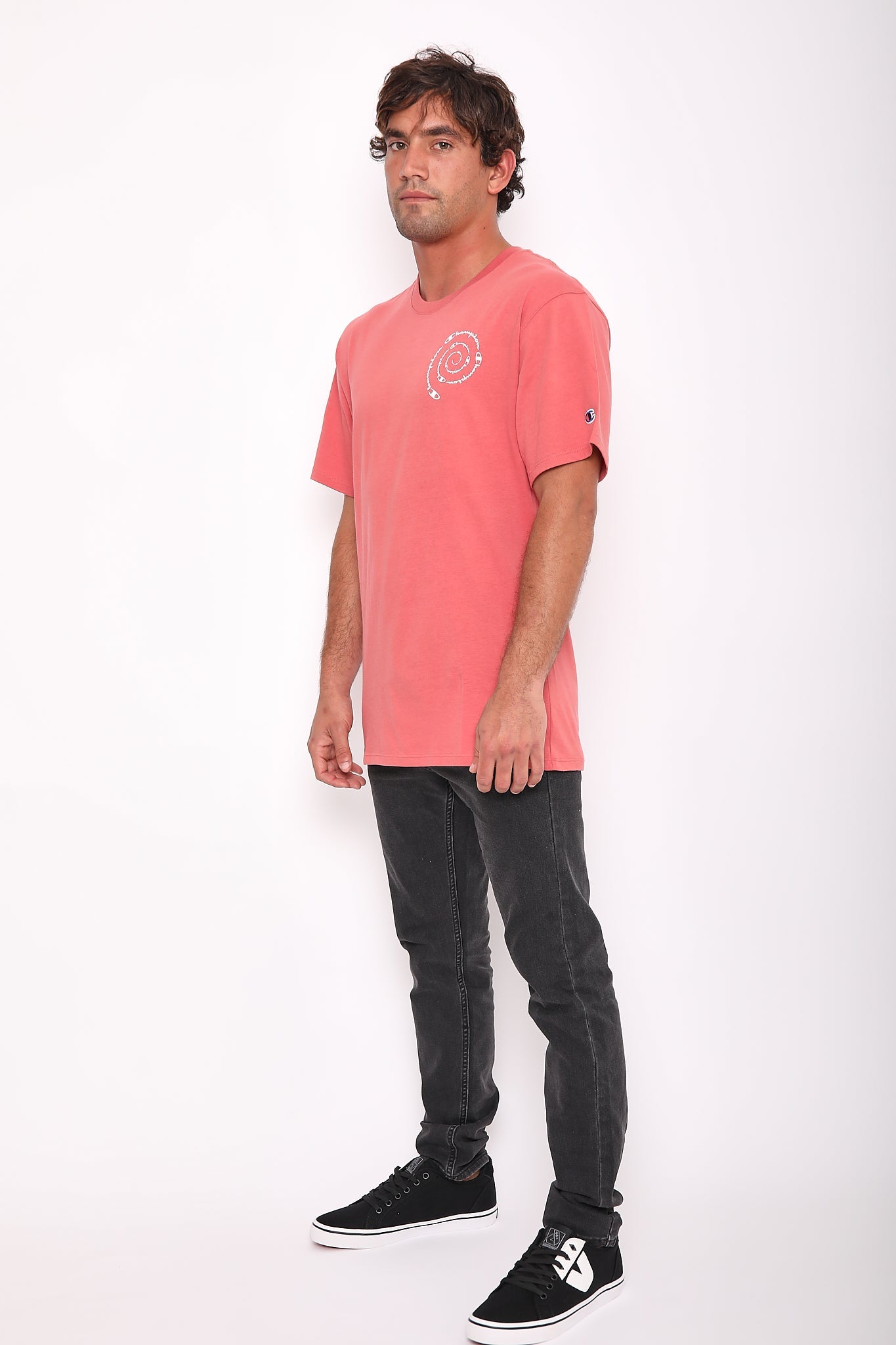 Polo para Hombre CHAMPION C-GT23H586DHA CLASSIC JERSEY GRAPHIC TEE AUB