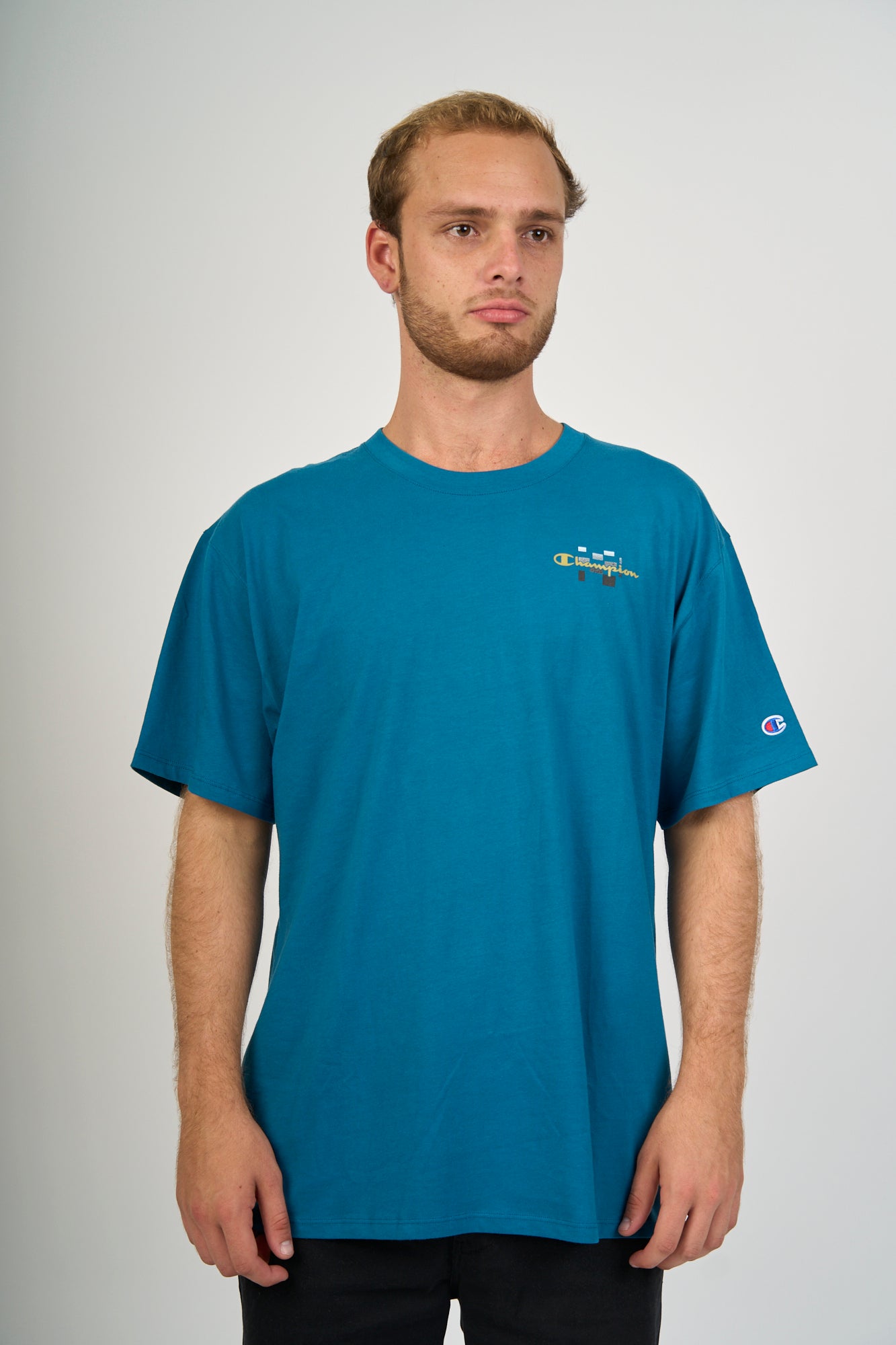 Polo para Hombre CHAMPION C-GT23H586DNA CLASSIC JERSEY GRAPHIC TEE M+S