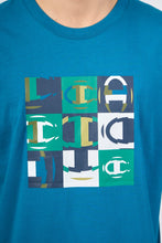 Cargar imagen en el visor de la galería, Polo para Hombre CHAMPION C-GT23H586EDA CLASSIC JERSEY GRAPHIC TEE M+S
