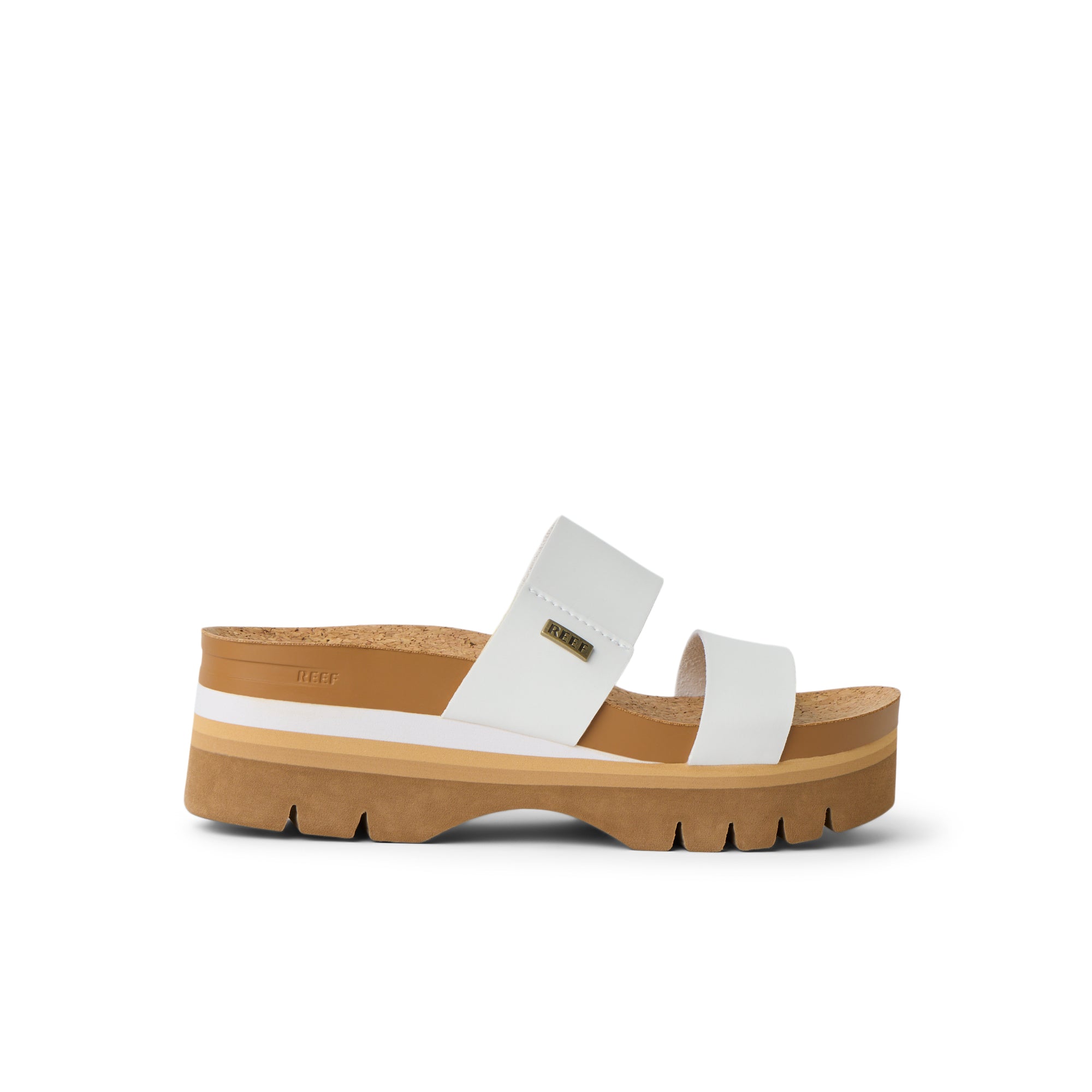 Sandalias REEF CUSHION VISTA HIGHER CJ0653 Blanco