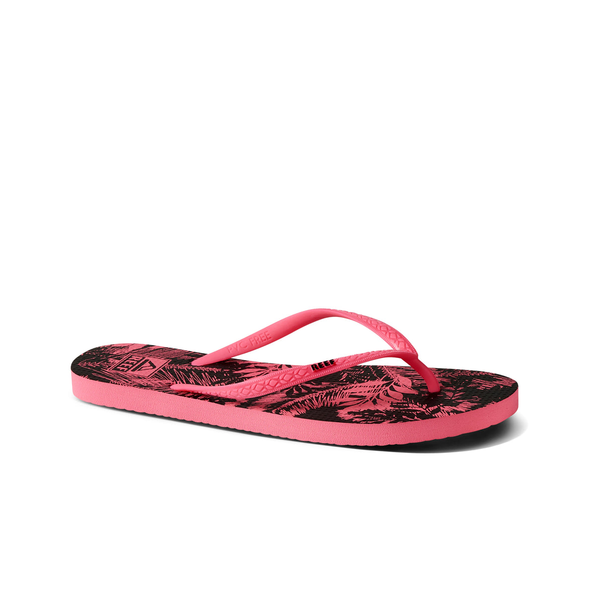 Sandalias para Mujer REEF REEF SEASIDE PRINTS Rosa Fluorescente
