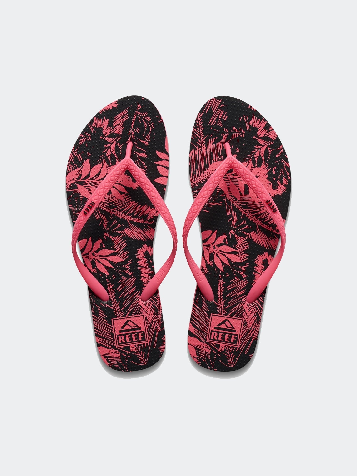 Sandalias para Mujer REEF REEF SEASIDE PRINTS Rosa Fluorescente