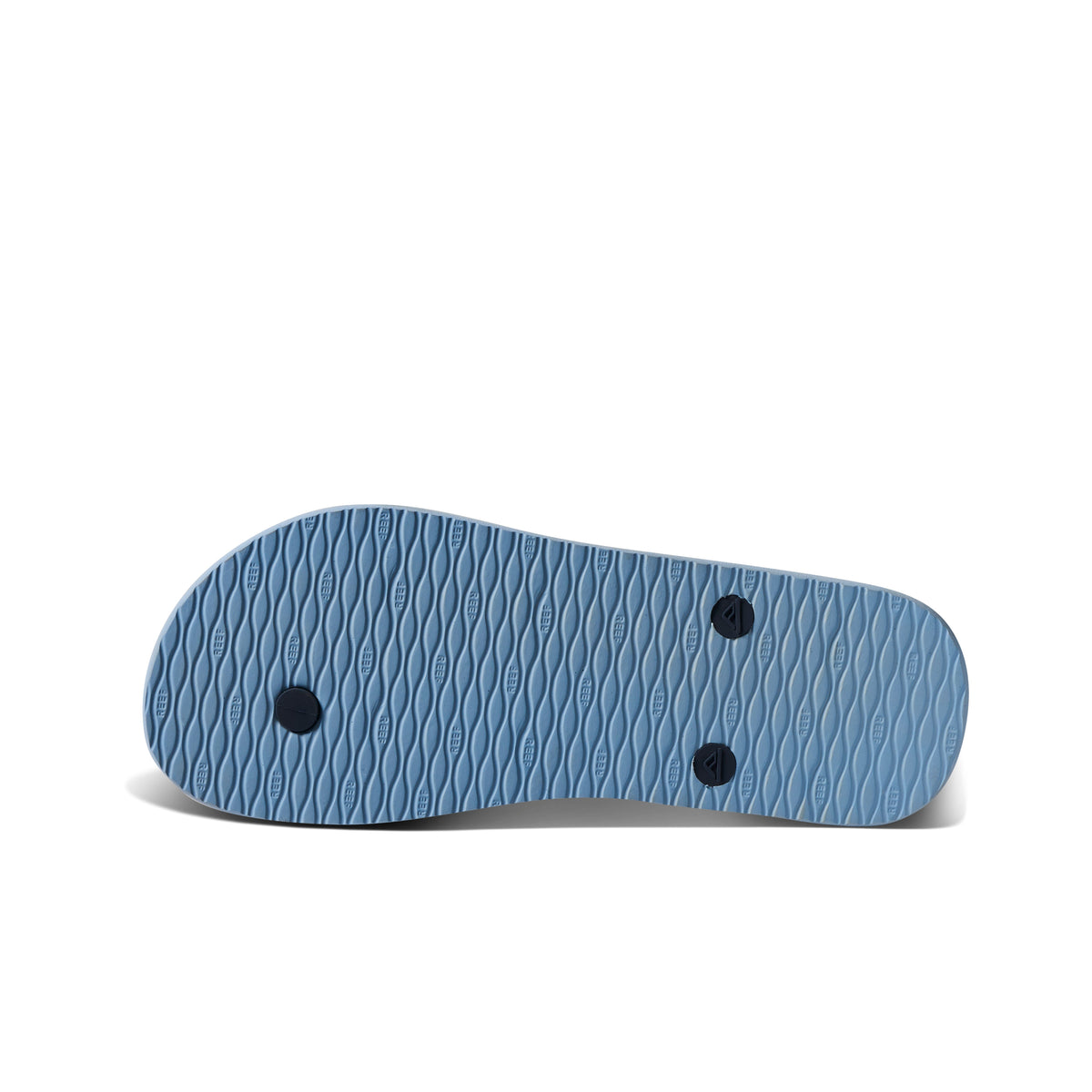 Sandalias REEF Seaside Prints azules, vista en ángulo