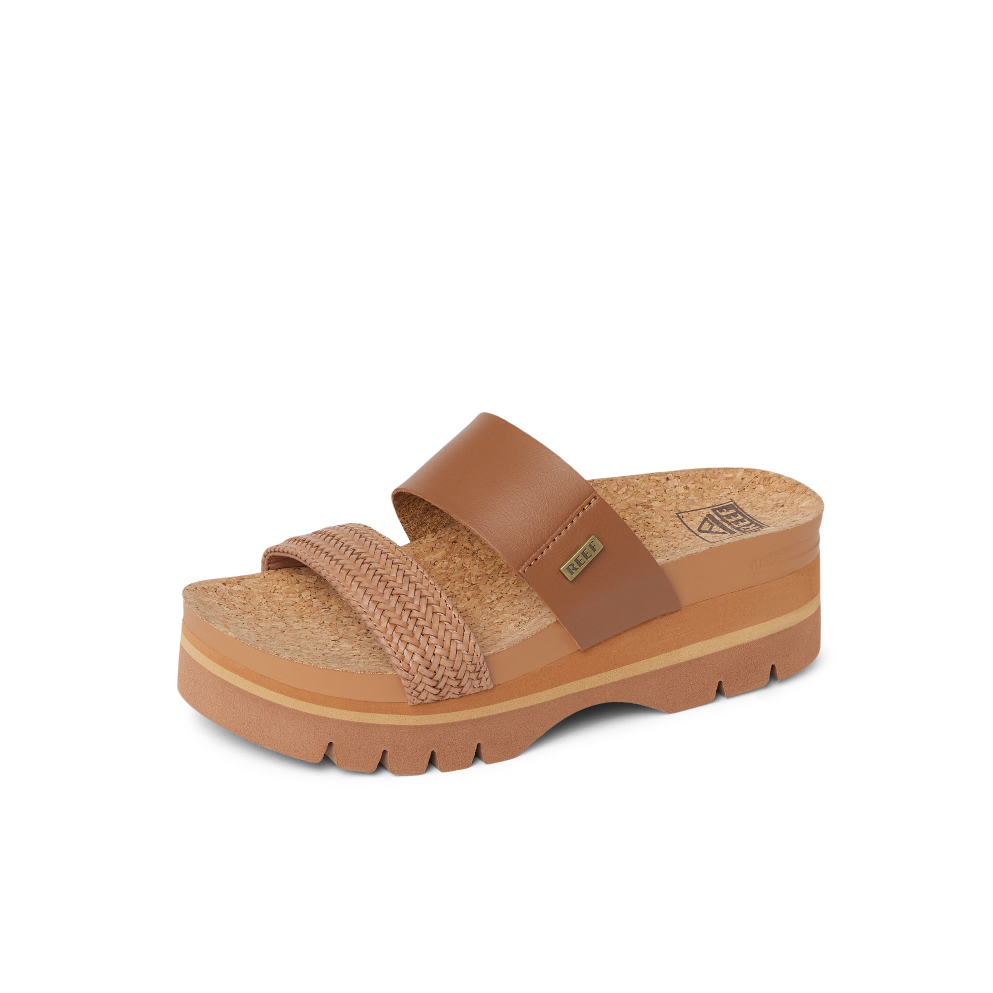 Sandalias REEF CUSHION VISTA HIGHER CJ8020 Marrón