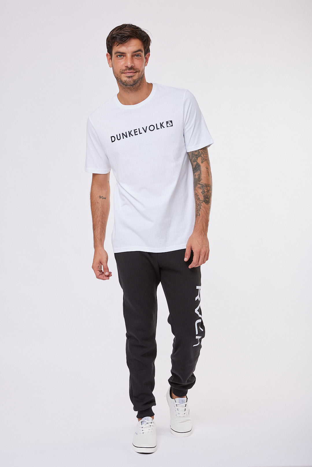 Polo para Hombre Dunkelvolk CLASSIC NEW LOGO WHT