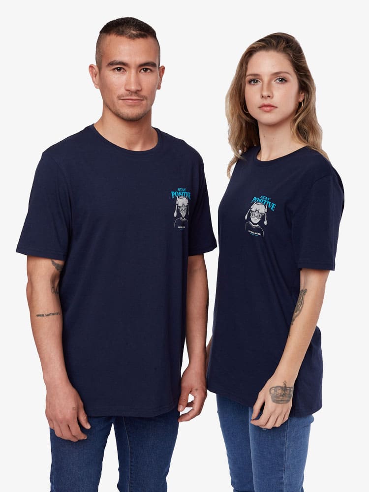 Polo para Hombre DUNKELVOLK CLASSIC STAY POSITIVE NVY