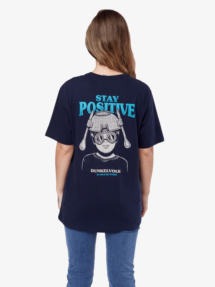 Polo para Hombre DUNKELVOLK CLASSIC STAY POSITIVE NVY