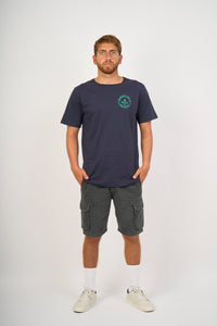 Polo para Hombre DUNKELVOLK SURF VINTAGE SHIELD NVY