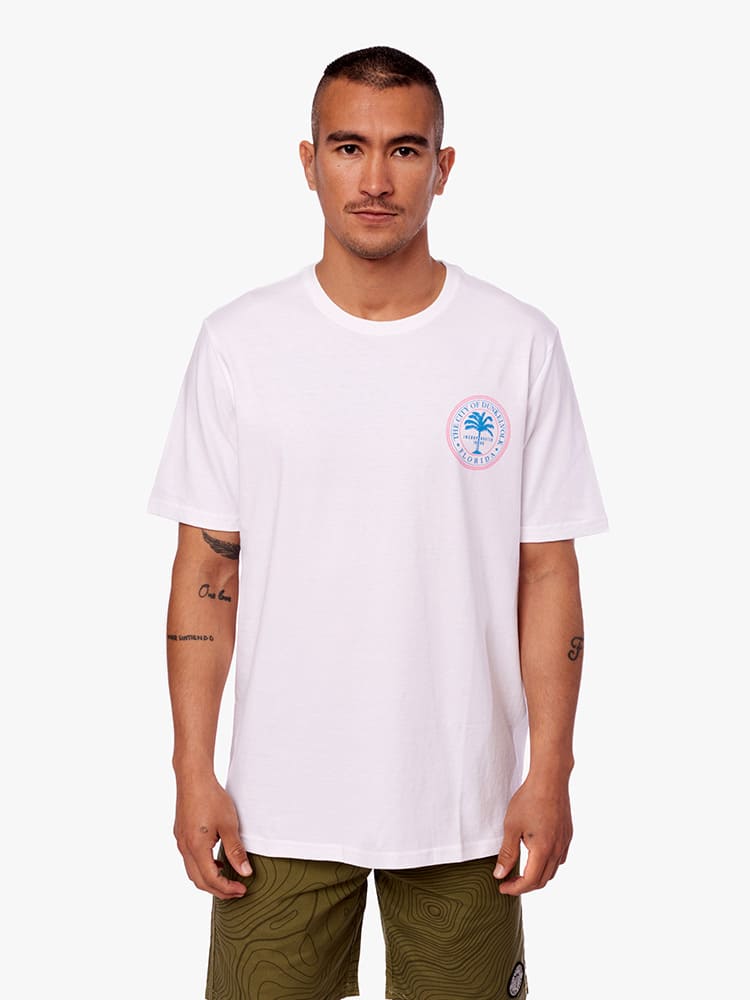 Polo para Hombre DUNKELVOLK CLASSIC FLORIDA WHT
