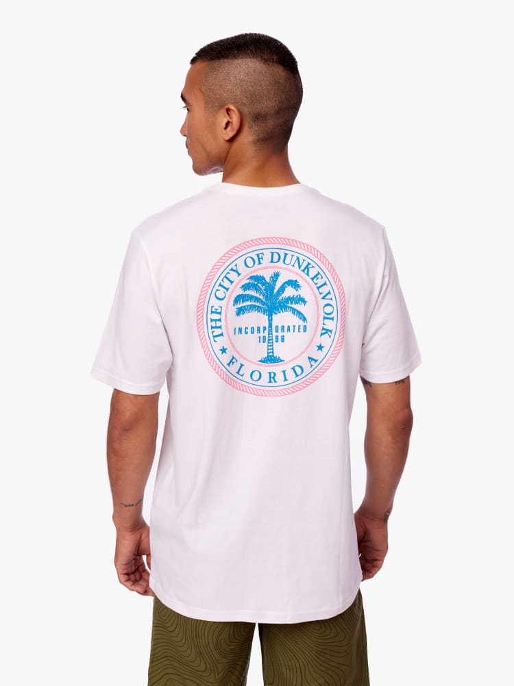 Polo para Hombre DUNKELVOLK CLASSIC FLORIDA WHT