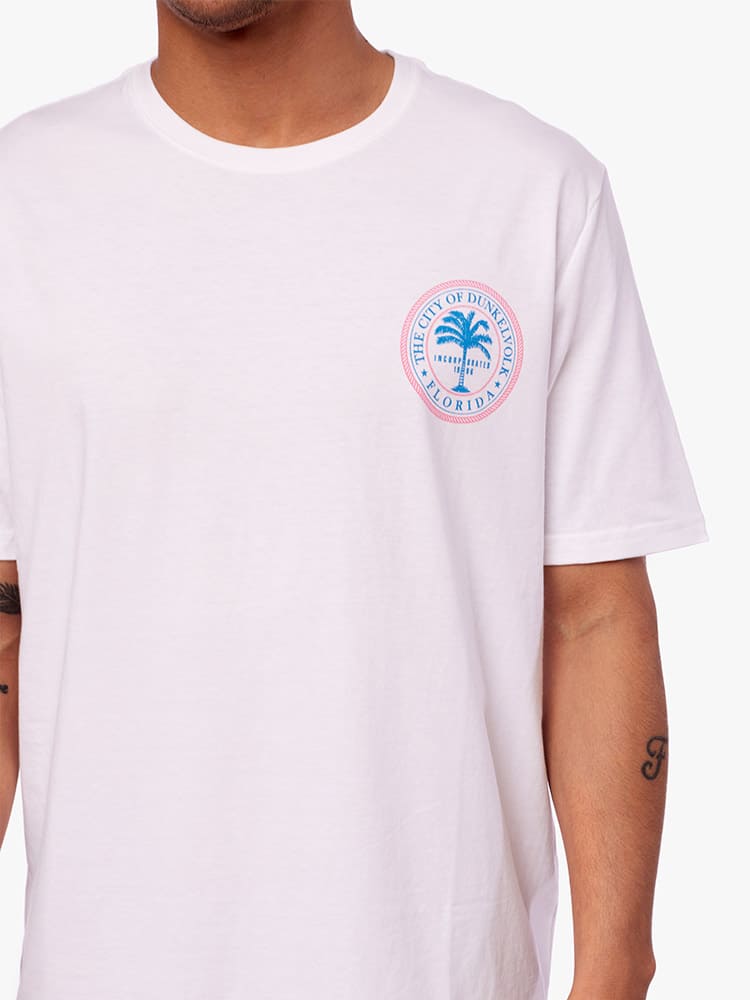 Polo para Hombre DUNKELVOLK CLASSIC FLORIDA WHT