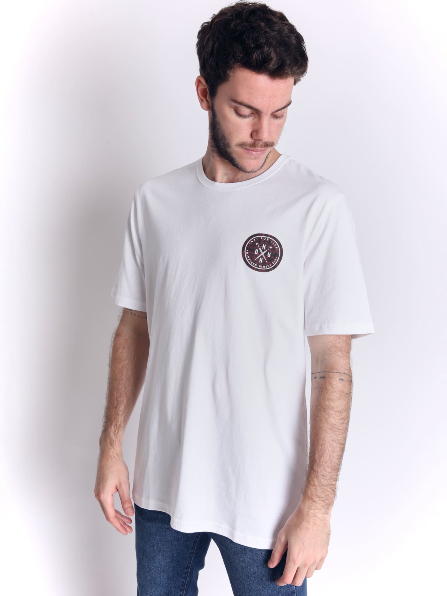 Polo para Hombre Dunkelvolk CLASSIC ART FOR LIFE WHT