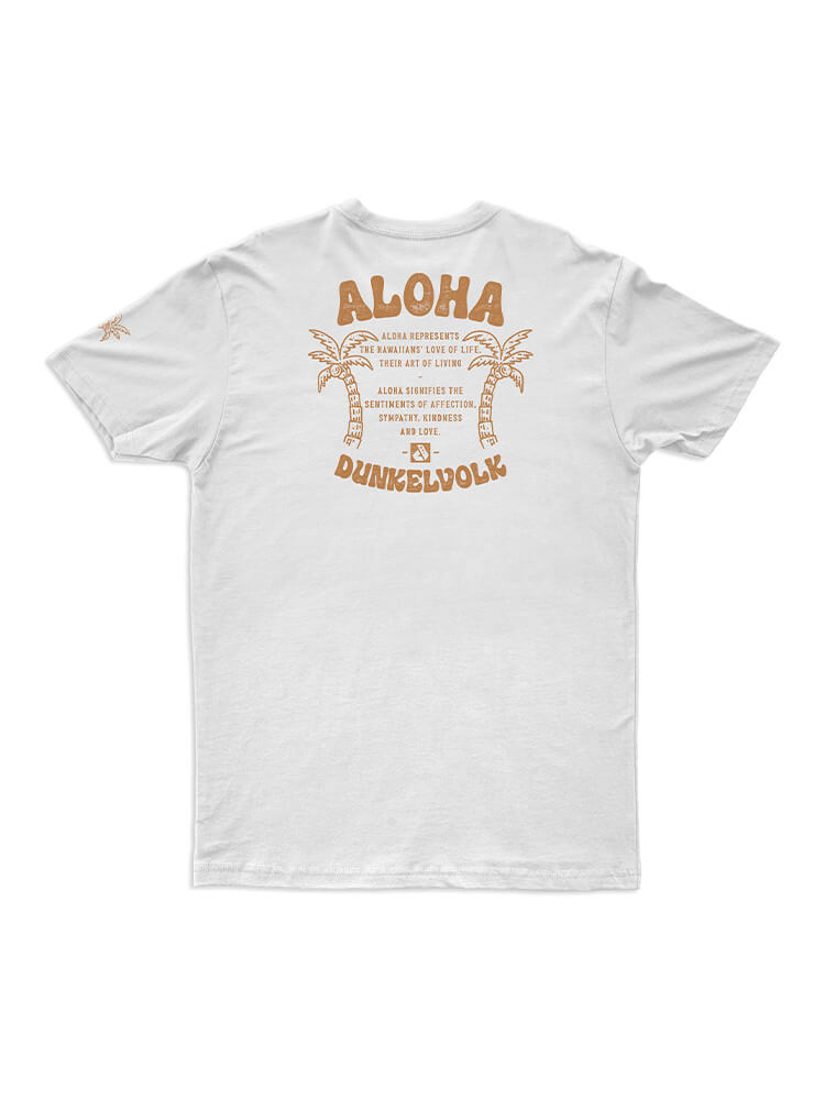 Polo para Hombre Dunkelvolk CLASSIC ALOHA BLNC