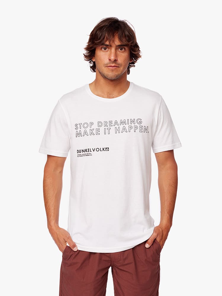 Polo para Hombre Dunkelvolk PREMIUM STOP D TEE BLNC
