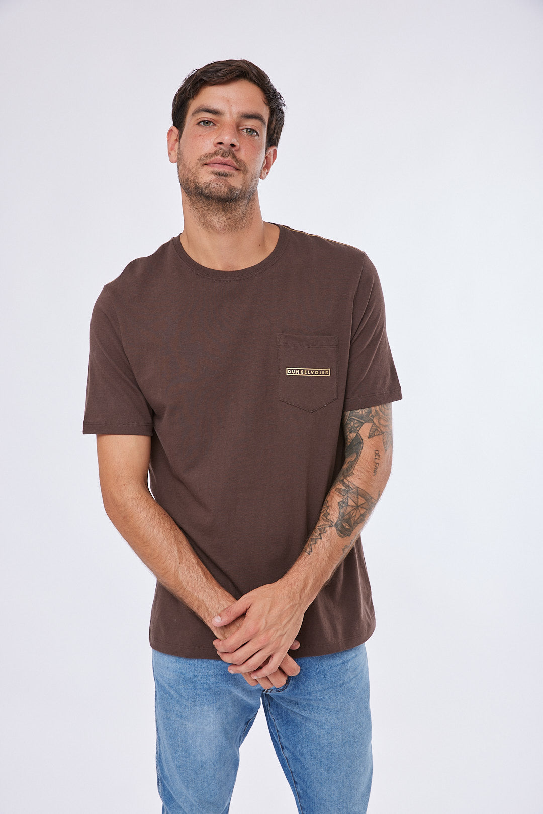 Polo para Hombre DUNKELVOLK PREMIUM AUTUMNAL TEE OAK