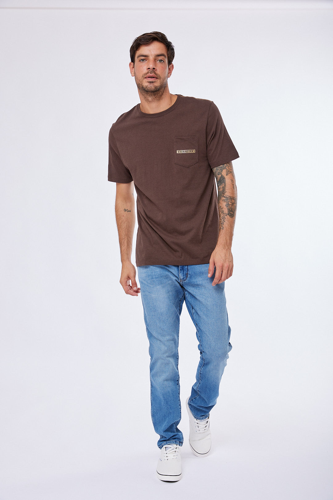 Polo para Hombre DUNKELVOLK PREMIUM AUTUMNAL TEE OAK